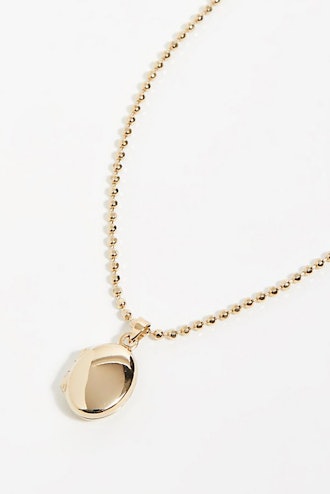 14K Locket Necklace