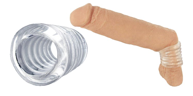 Trinity Vibes Clear Spiral Testicle Stretcher