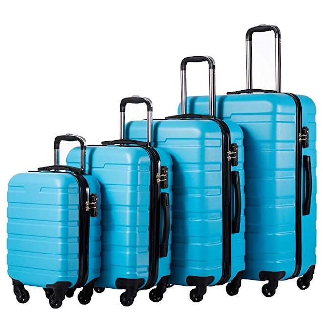 COOLIFE Luggage 4-Piece Set 