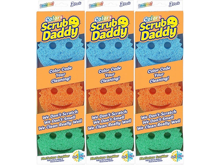 Scrub Daddy Temperature-Controlled Scrubbers