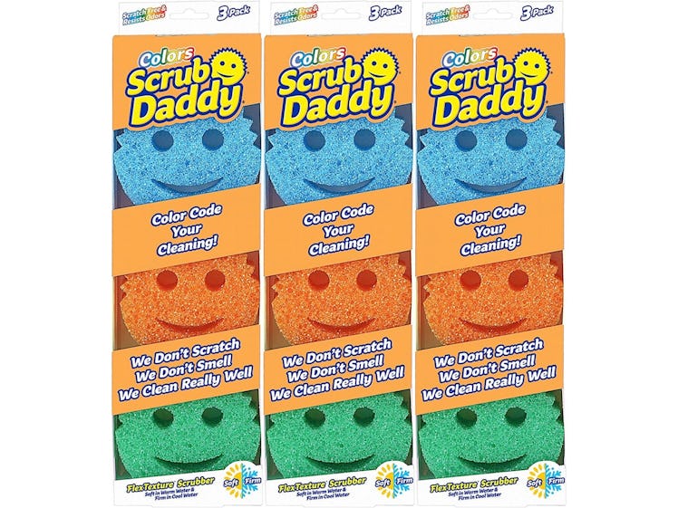 Scrub Daddy Temperature-Controlled Scrubbers
