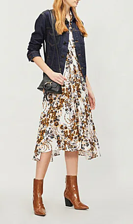yara shahidi denim dress Yara Shahidi Style