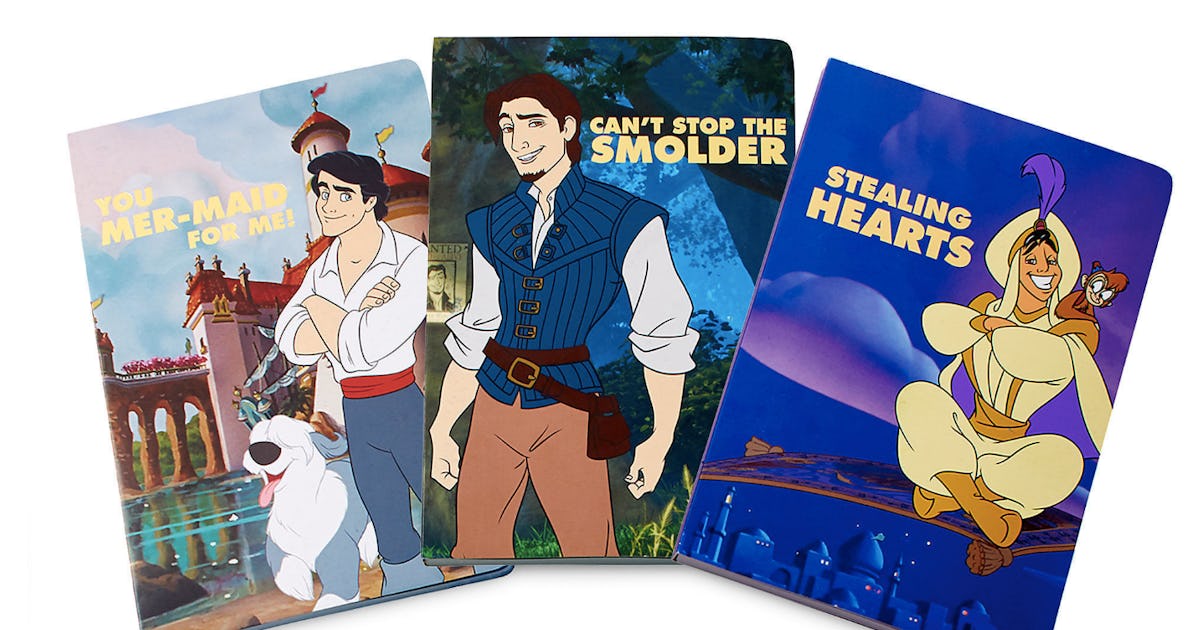 These Disney Prince Journals On shopDisney Are A Whole Mood