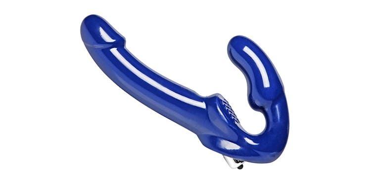 Strap U Revolver Vibrating Strapless Strap-On Dildo