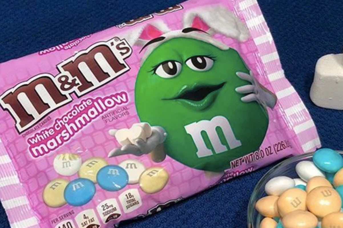 White Chocolate Marshmallow M&M's Are Coming For Easter 2019