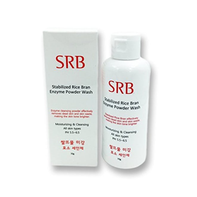  Stabilized Rice Bran Enzyme Powder Face Wash and Scrub