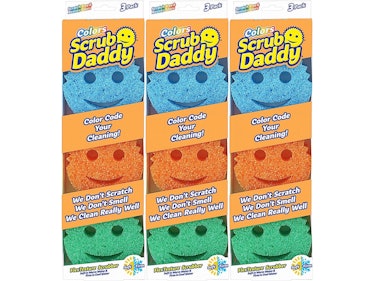 Scrub Daddy Temperature-Controlled Scrubbers (9 Pack)