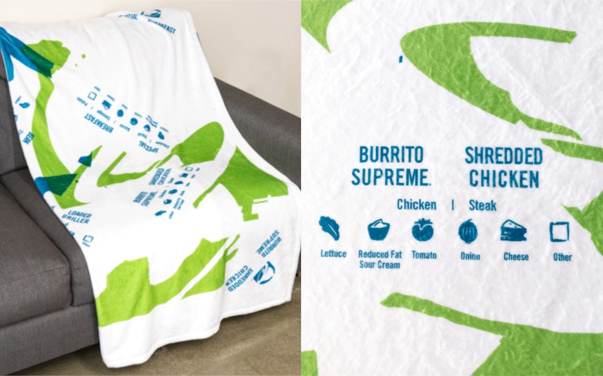 Gilbins Plush Taco Sleeping Bag Blanket Is Under $35 On Amazon