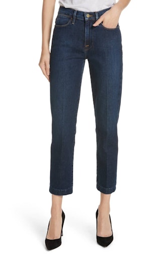 FRAME Le High Straight Blind Stitch Jeans