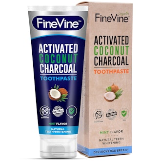 FineVine Charcoal Teeth Whitening Toothpaste