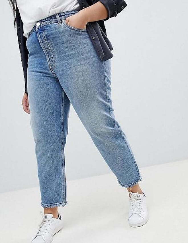 Florence Authentic Straight Leg Jeans In Light Stone Wash