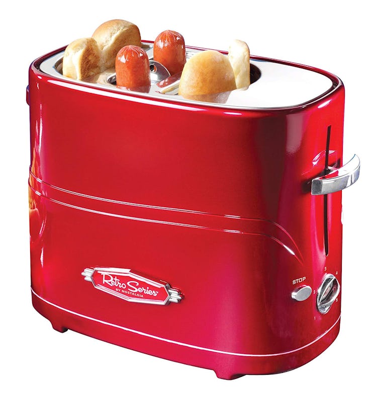 Nostalgia Retro Pop-Up Hot Dog Toaster