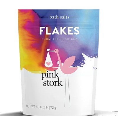Pink Stork Flakes Pregnancy Bath Salt