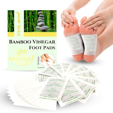 Pure Sole Of LK Commerce LLC Bamboo Vinegar Foot Pads