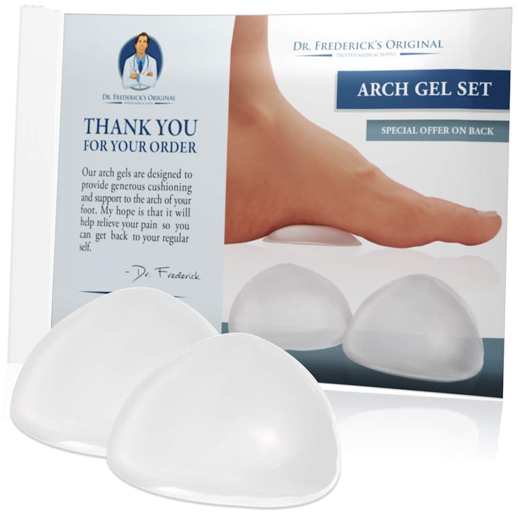 Dr. Fredrick's Original Peel & Stick Foot Arch Support Gel Pads (4 Pieces)