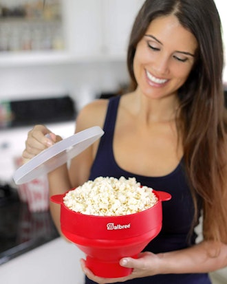 The Original Salbree Microwave Popcorn Popper with Lid
