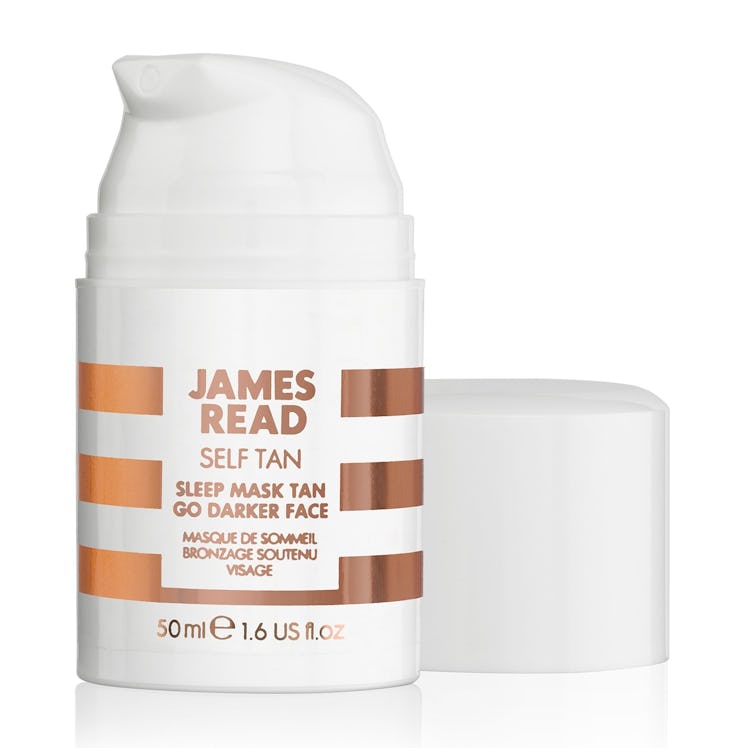 James Read Sleep Mask Tan Face Go Darker, Overnight Tan