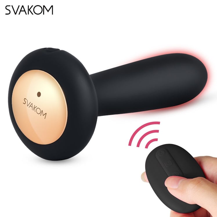 Svakom Heating Function Vibrating Anal Plug with Remote