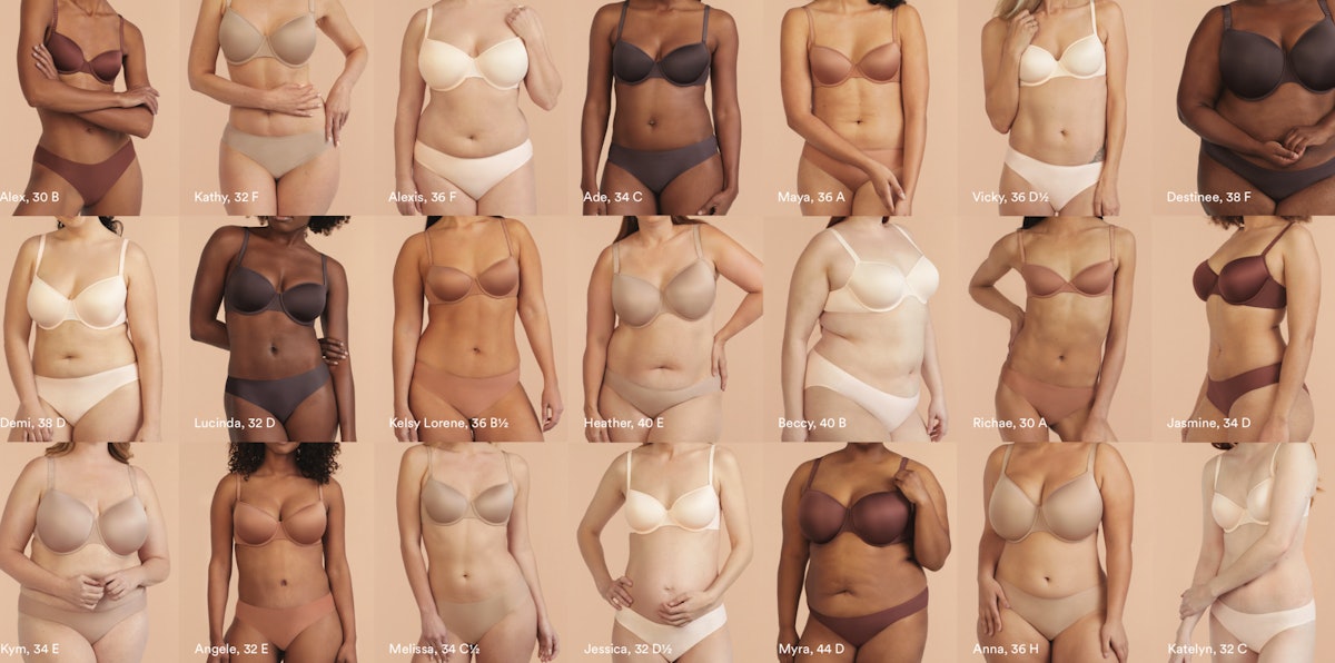 What Sizes Does ThirdLove Carry? The Brand's Bras Are Now Offered In 78  Sizes Because Inclusivity Is Essential