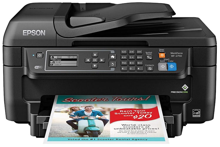 Epson WF-2750 All-in-One Wireless Color Printer