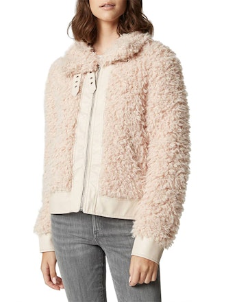 Curly Faux Shearling Jacket