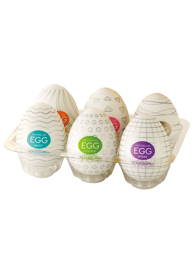 Tenga Easy Beat Egg Masturbator (6 Pack)