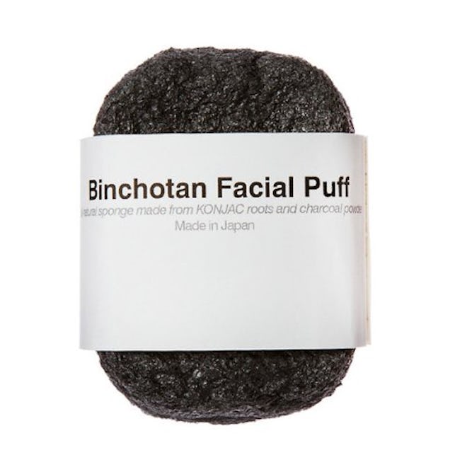 Binchotan Facial Puff by Morihata