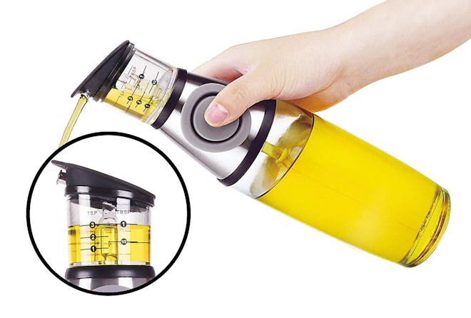 Elemental Kitchen Olive Oil/Vinegar Dispenser/Herb Infuser
