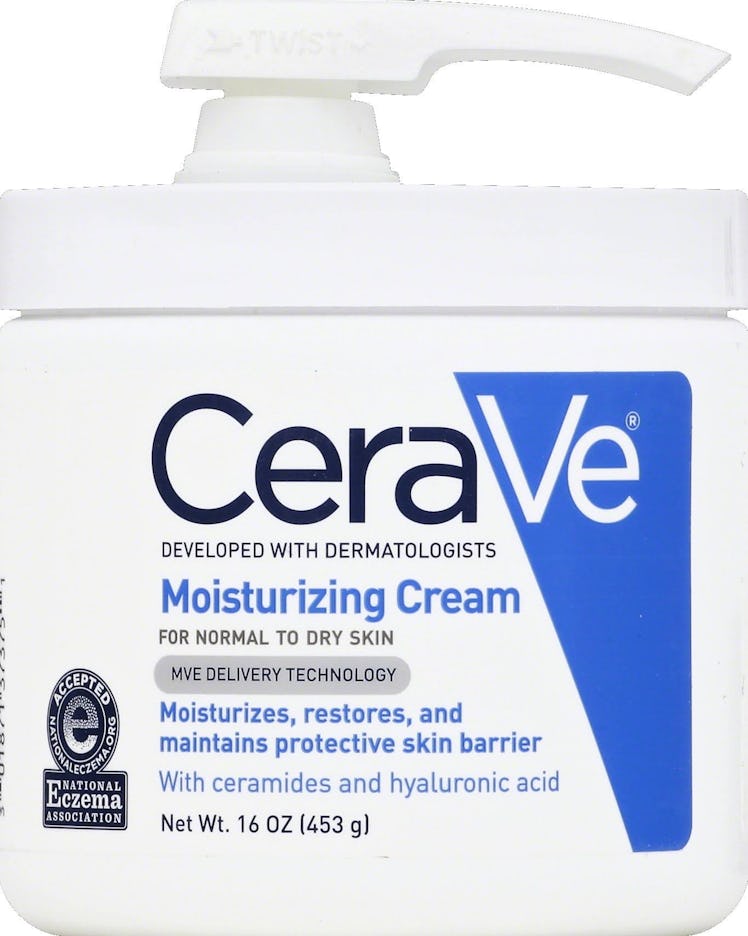 CeraVe Moisturizing Cream with Pump, Body Cream for Dry Skin, 16 oz.