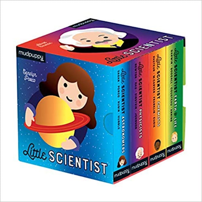 "Little Scientist Board Book Set," by Mudpuppy and Emily Kleinman