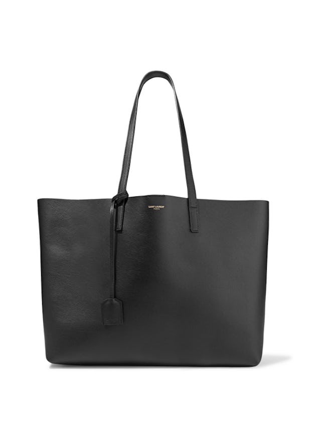 Shopper Large Textured-Leather Tote