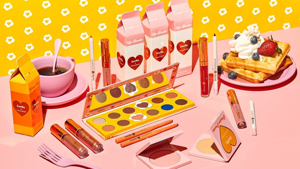 Znalezione obrazy dla zapytania ColourPop x Zoella Brunch Collection