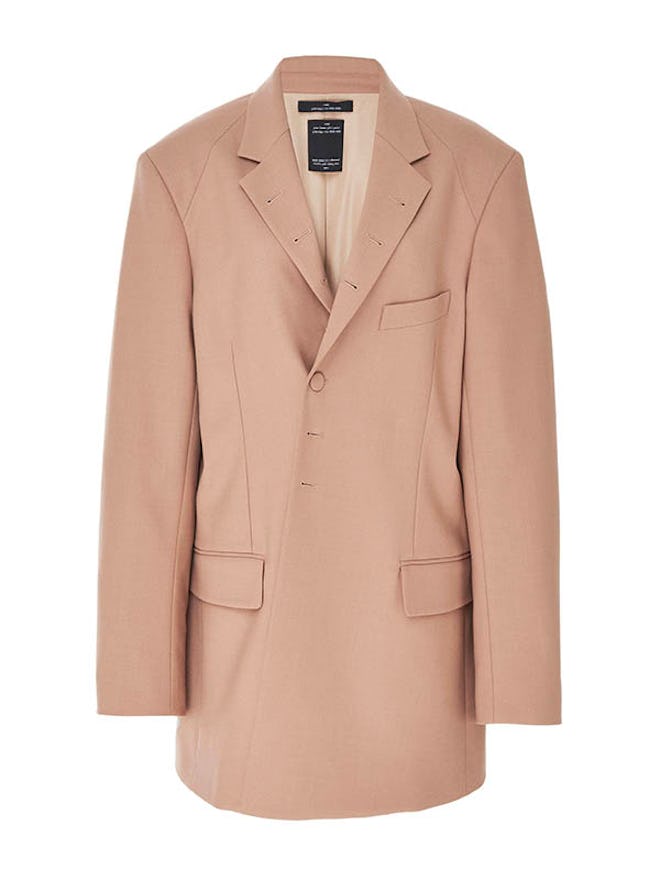 Oversized Buttonhole Cady Blazer