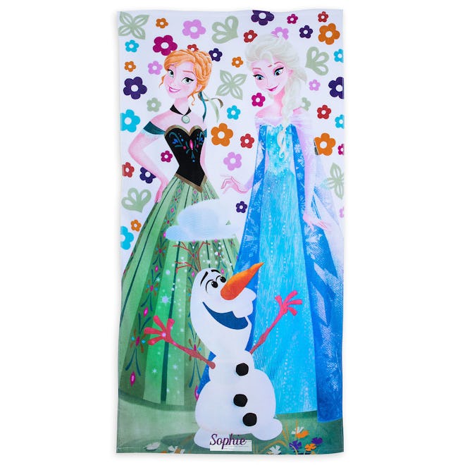 Frozen Beach Towel - Personalizable