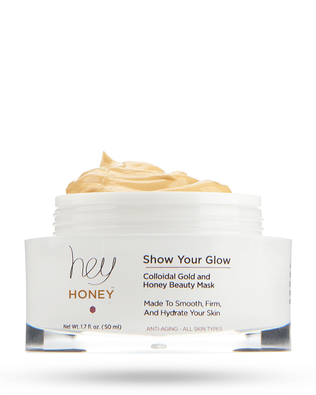 Hey Honey Show Your Glow Colloidal Gold and Honey Beauty Mask