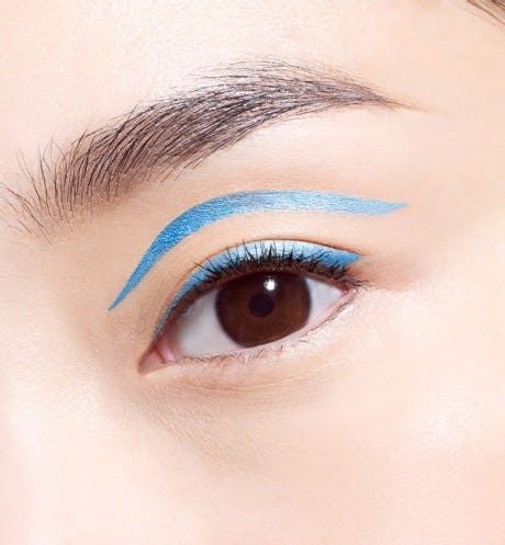 Dior 2024 blue eyeliner