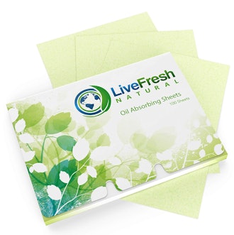 LiveFresh Natural Blotting Sheets