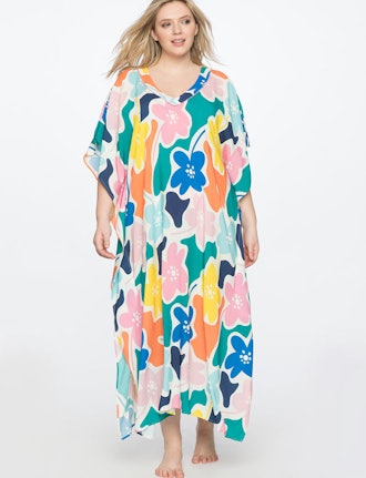 Kimono Maxi Dress Coverup