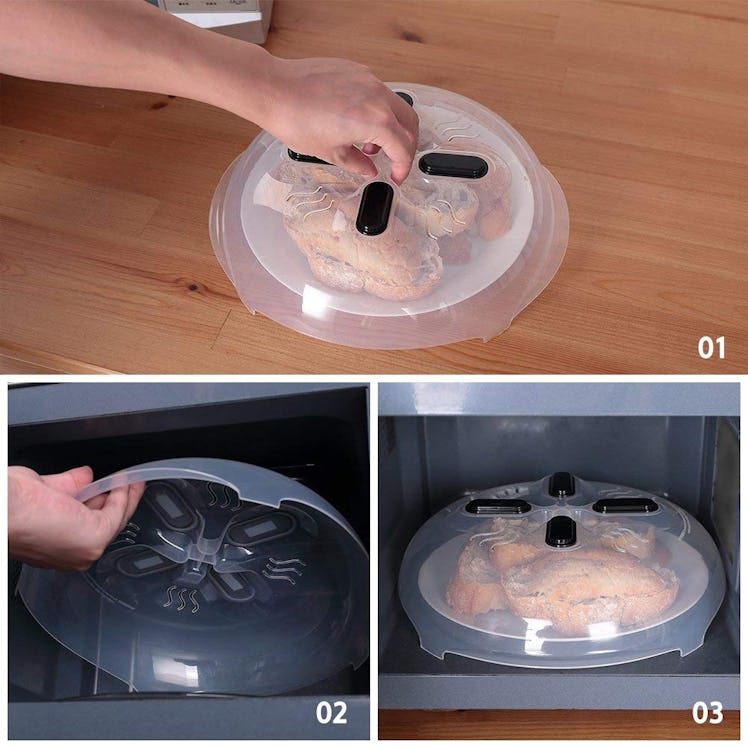 Horsky Magnetic Microwave Splatter Guard