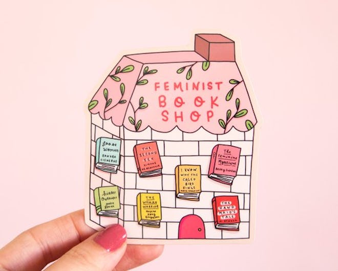 Feminist Vinyl Sticker- Feminist Book Shop Feminist Literature Planner Sticker Laptop Sticker Bumper...