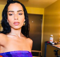 Zoë Kravitz taking a selfie