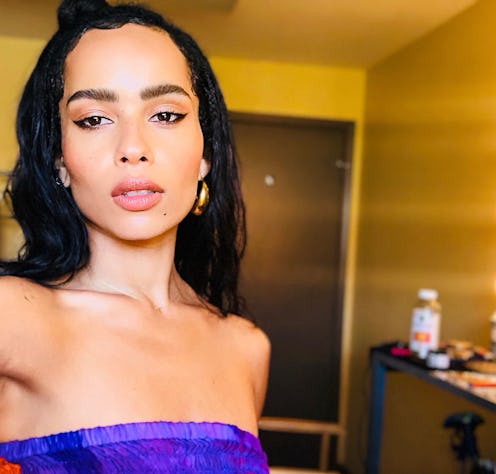 Zoë Kravitz taking a selfie