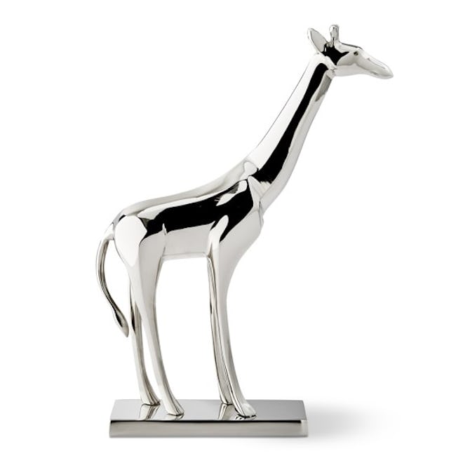 Giraffe Sculpture on Stand