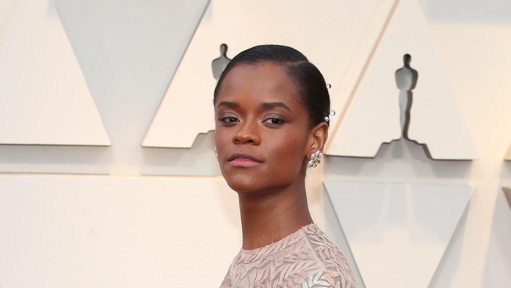 Letitia Wright's 2019 Oscars Dress Is So Beautiful, But The Print Is