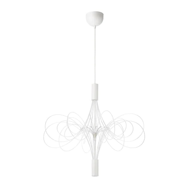 ÄLVSBYN LED chandelier, white