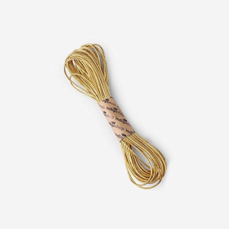 Metallic Tinsel Elastic Cord