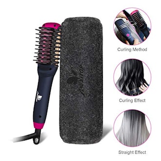 MEXITOP 2-in-1 Straightener And Curler