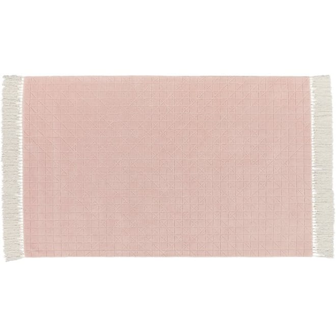 Divvy Dusty Pink Rug 5'x8'