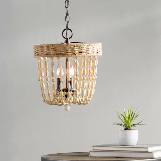 Faun 3-Light Metal Foyer Pendant