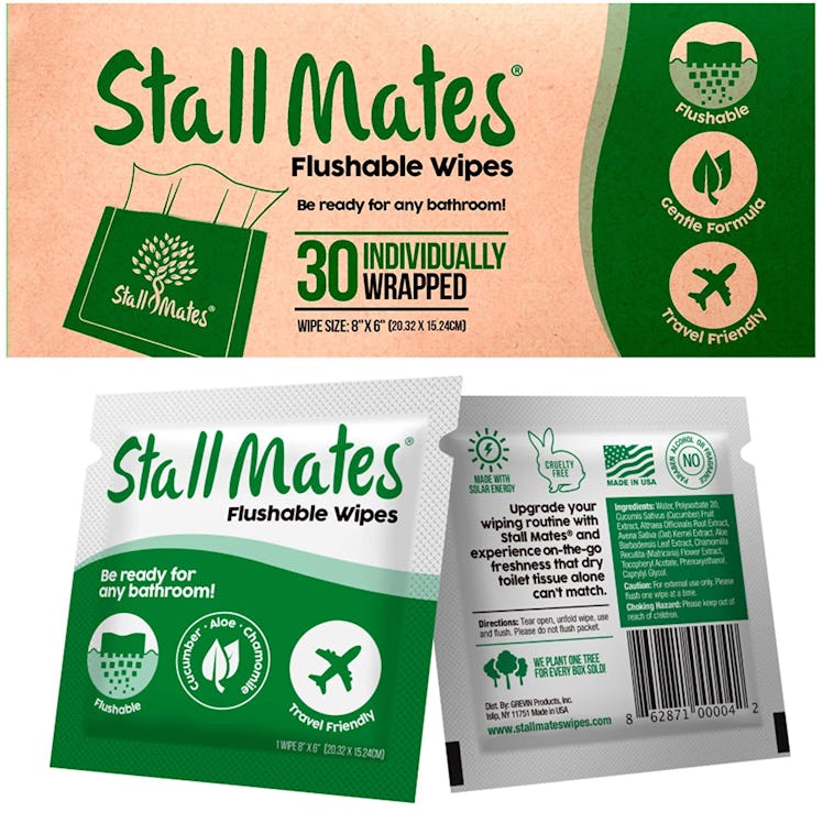 Stall Mates Flushable Wipes